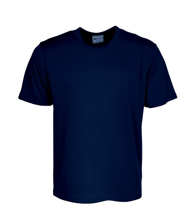 Unisex Adults Plain Breezeway Micromesh Tee Shirt