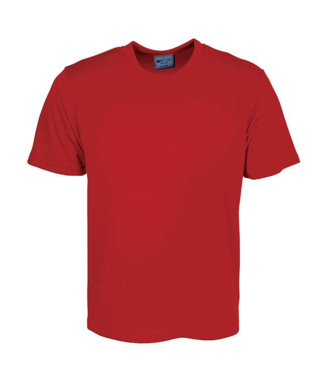 Unisex Adults Plain Breezeway Micromesh Tee Shirt