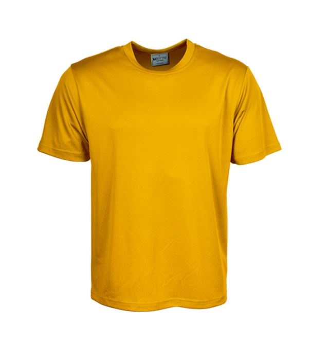 Unisex Adults Plain Breezeway Micromesh Tee Shirt